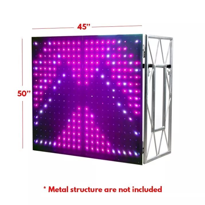 2 LED Pixel DJ Facade Panels, 2 Detachable Panels for ADJ Structure - Image 4